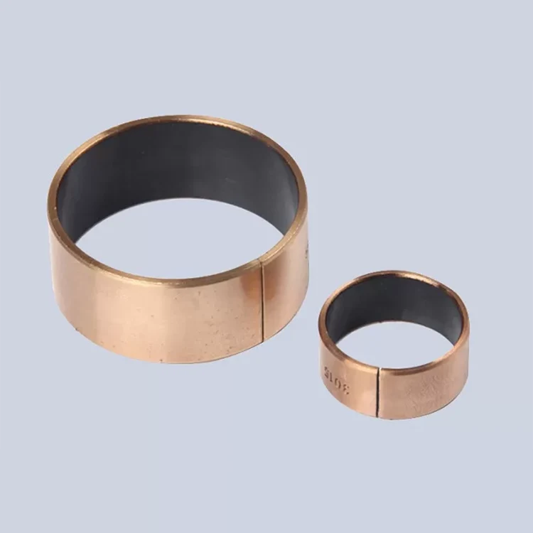 Bujes de bronce autolubricantes de manga métrica de PTFE